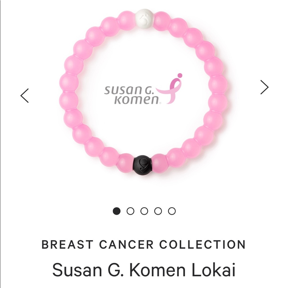 Original Lokai Breast Cancer Awareness Bracelet